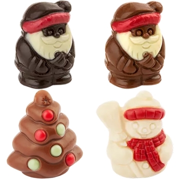 Fyldte julechokolade - figurer